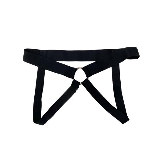 Hollow Strap-On with Harness