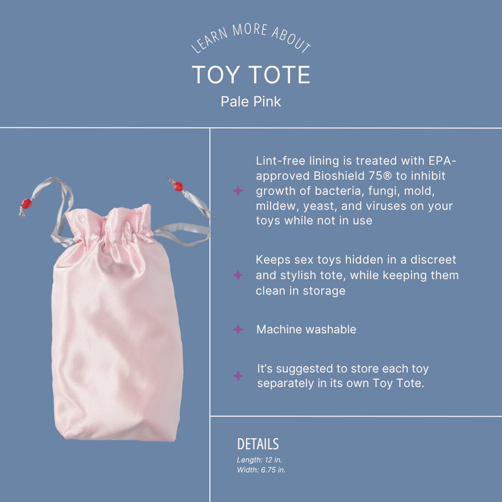 Toy Tote - Pale Pink