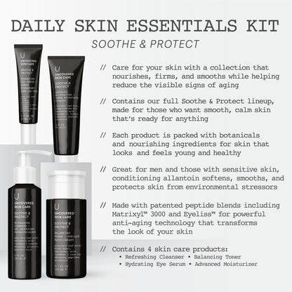 Daily Skincare Set - Soothe & Protect
