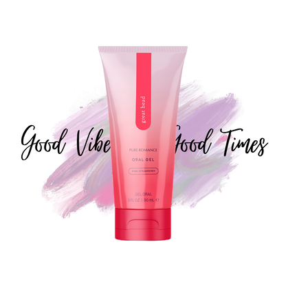 Great Head Oral Gel - Pink Strawberry