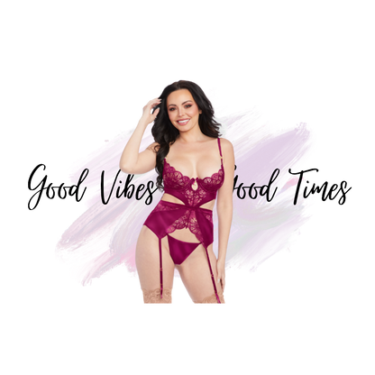 Lotus Cutout Bustier Set