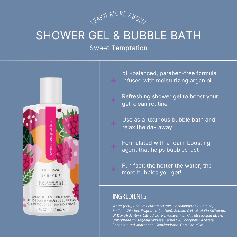 Shower Gel & Bubble Bath - Sweet Temptation