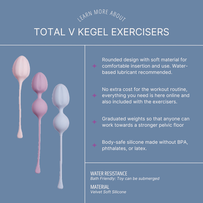 Total V Kegel Ball Set