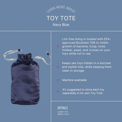 Toy Tote - Navy