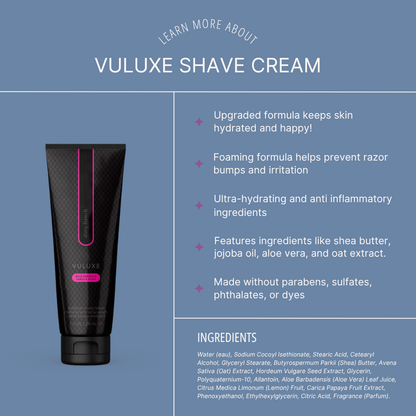 Vuluxe Shave Cream - Dirty French