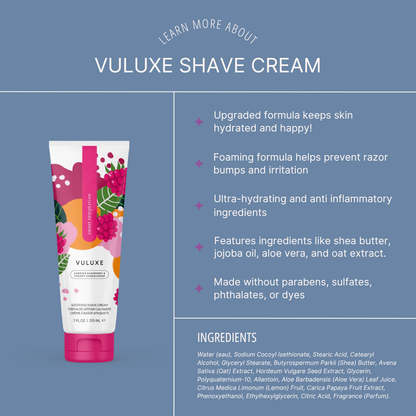 Vuluxe Shave Cream - Sweet Temptation