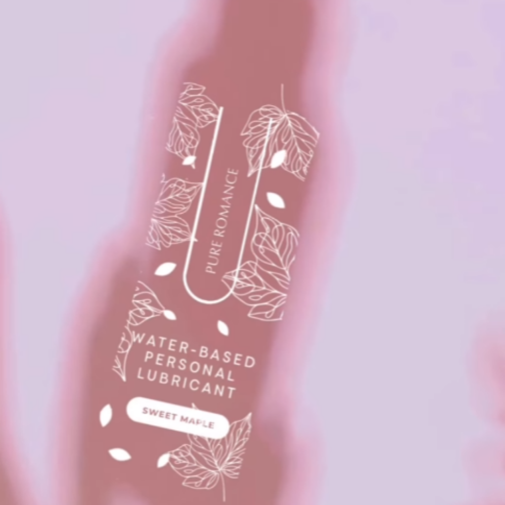 Water Based Lubricant - Sweet Maple
