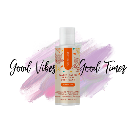 Water Based Lubricant - Sweet Maple