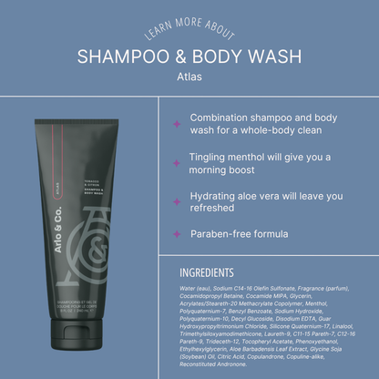 Shampoo & Body Wash - Atlas
