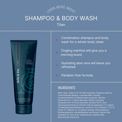 Shampoo & Body Wash - Titan